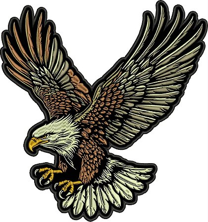 Patch Águia Pousando