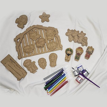 Presepio Criativo - CANETINHAS