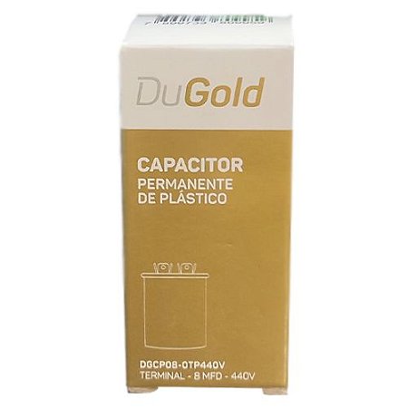 Capacitor Permanente de Plástico - DGCP08-OTP440V