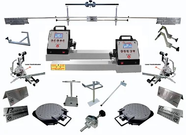 Alinhador Linha Pesada Semi-Computadorizado (CAMBER E CASTER) - Alinhador Digital para Valeta
