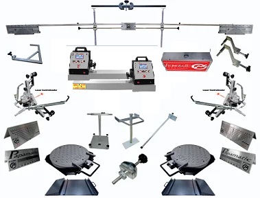Alinhador Linha Pesada Semi-Computadorizado (CAMBER E CASTER) -  Alinhador Móvel