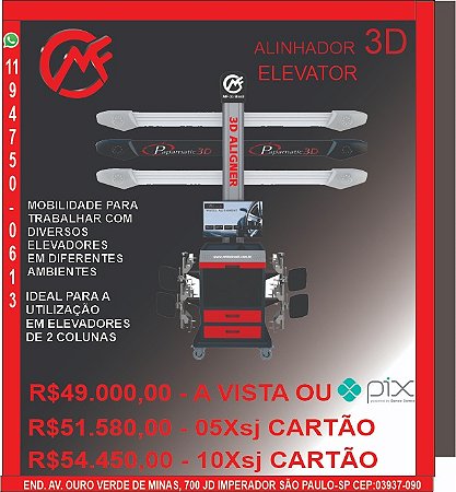 ALINHADOR 3D ELEVATOR
