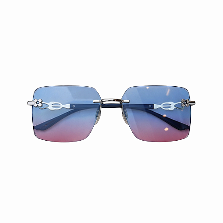 Óculos de Sol Bonj. Marinna Rosa e Azul