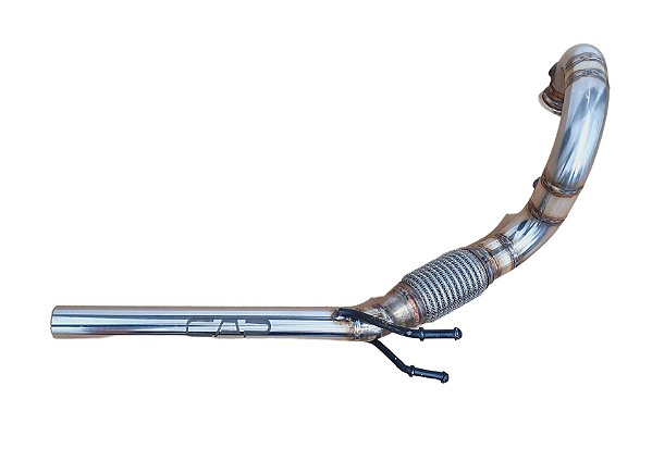 DOWNPIPE INOX 304 - VW POLO / T-CROSS 1.0 / VIRTUS 1.0 TSI - DE 2,1/2 POLEGADAS