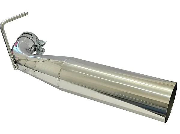 PONTEIRA DE ESCAPE DE 4 POLEGADAS PARA CAMINHONETE HILUX DO ANO 2006 EM DIANTE