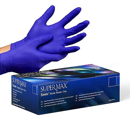Luvas em Nitrilo Sonic Supermax G