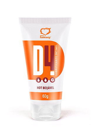 D4 - Lubrificante Hot Beijável - 60g