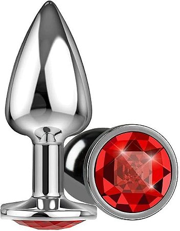 Plug Anal em Metal importado - Pequeno Cores Diversas