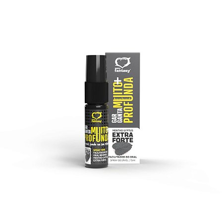 Spray Dessensibilizante para Sexo Oral Garganta Profunda Mentho-Lyptus Extra Forte
