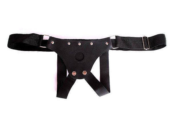 Cinta Strapon com Botões de Pressão e Aba de Fixação Padrão Americano