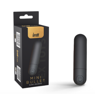 Vibrador Bullet Super Potente Recarregável INTT - Cápsula Vibratória 10 modos de vibração