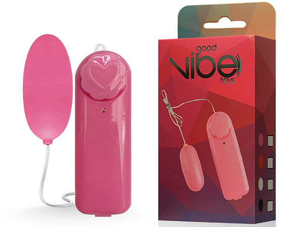 Cápsula Vibratória Multivelocidade com Controle com Fio – Potente e Discreto – Cores Variadas