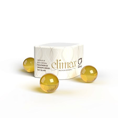 Bolinhas Clímax – Estimulante Íntimo Facilitador de Orgasmos | 3 Unidades