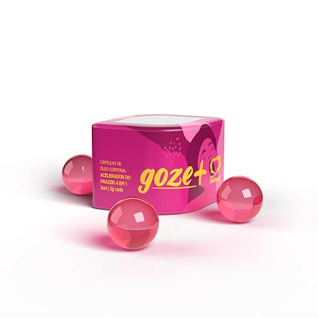 Goze + Bolinha Aceleradora de Orgasmo 4 em 1