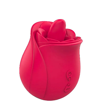 Mina Rose 2 - Vibrador com Língua para estímulo de Clitóris com 7 modos de Estimulação - Cor variada