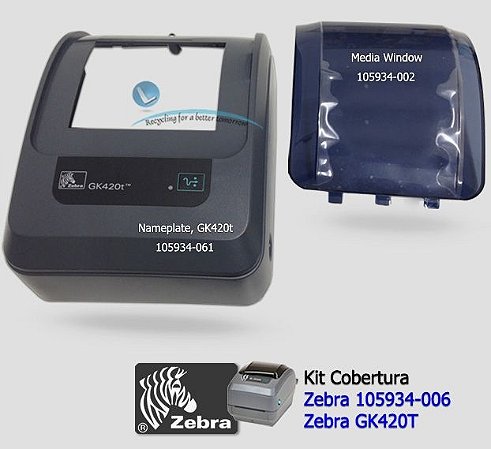 Kit Cobertura Zebra GK420 TT