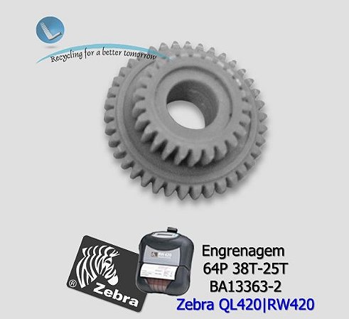 Engrenagem Zebra RW420 (64P 38T-25T)