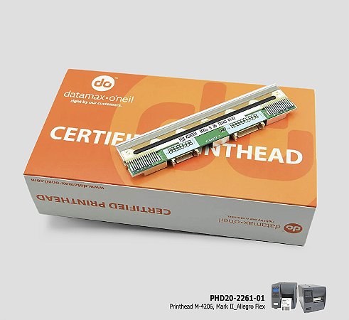 Cabeça de impressão Datamax M4206