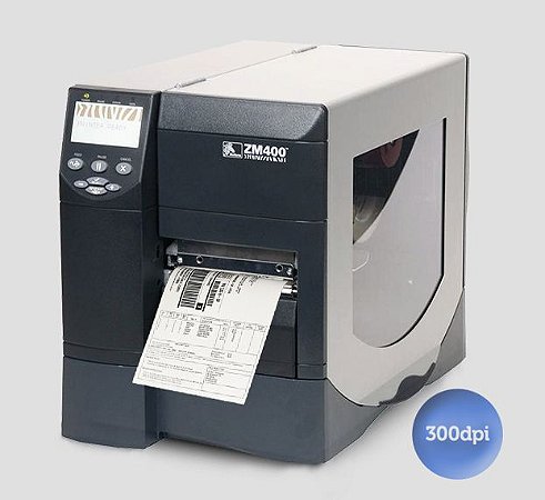 Impressora Zebra ZM400|300DPI
