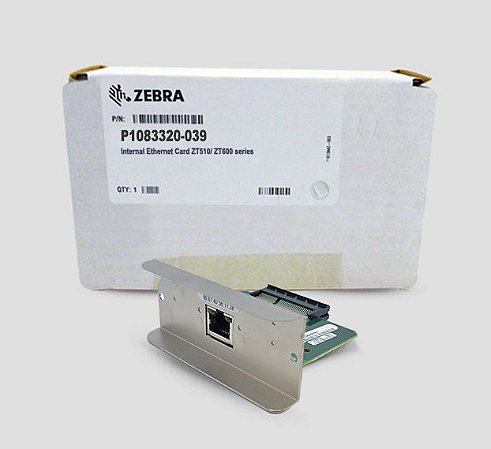 Placa de rede Zebra ZT510, ZT610, ZT620