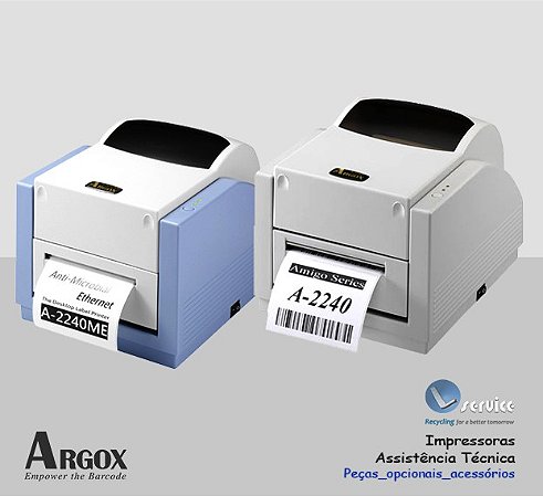 Impressora Argox A-2240 + Rede Ethernet