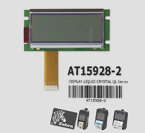 LCD DISPLAY - Zebra QL series