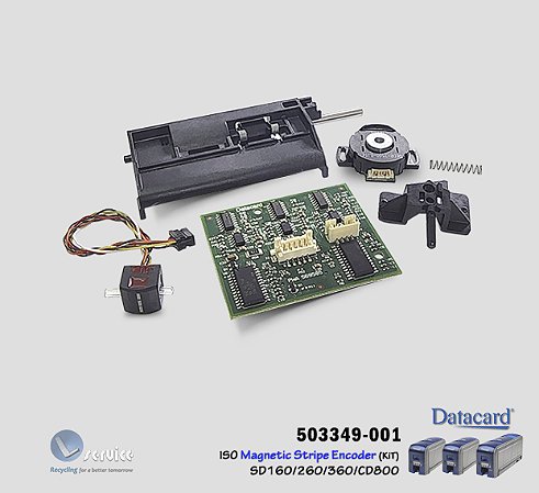 Gravador de Tarja magnética (KIt) Datacard SD/CD series