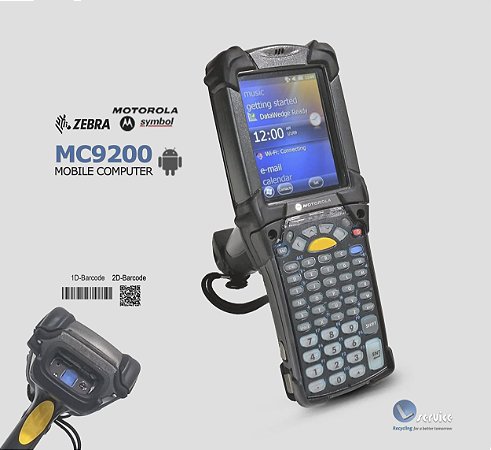 Coletor de dados Zebra MC9200 (Android)