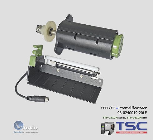 PeeL Off kit, internal Rewinder TSC TTP-2410M, TTP-344M