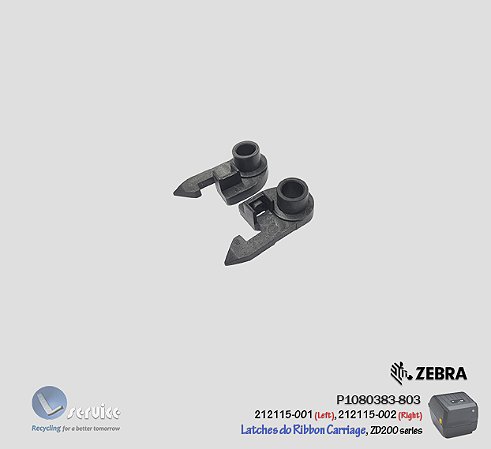 Latch assembly Kit Zebra ZD220, ZD230T