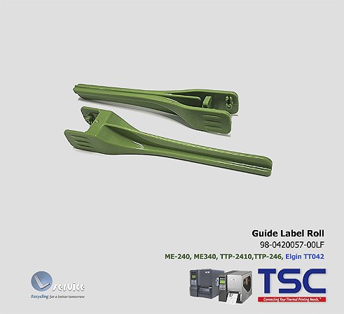 Trava do rolo da etiqueta TSC ME240,TTP2410,TTP246, Elgin TT042