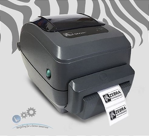 Impressora de etiquetas Zebra GK420+ Cutter