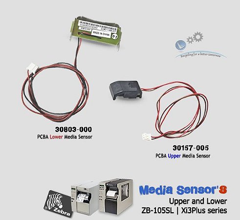 【3xr】105Di2 RD 12s + mt800 2枚セット Media Sensors (Upper and Lower) Zebra XiIII Plus & 105SL