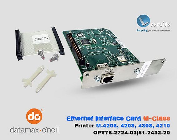 Placa de rede Datamax MClass| OPT78-2724-03