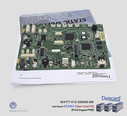 Placa Principal Datacard SD360 (Open Card D3)