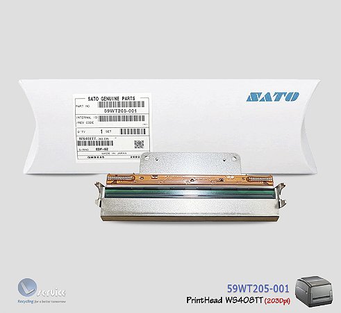 Cabeça Térmica SATO WS408TT