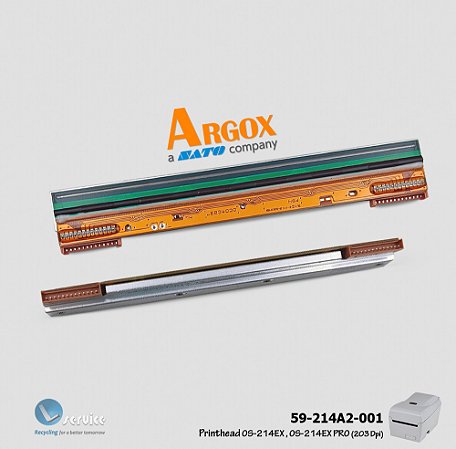 Cabeça de impressão Argox OS214EX PRO