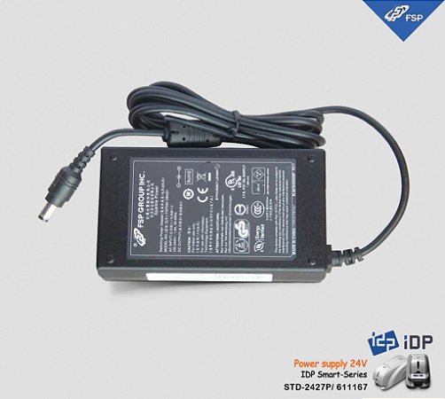Fonte 24V impressoras IDP Smart 21, 30, 31, CH50, 51