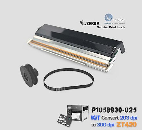 Kit Conversão Zebra ZT420 de 203dpi → 300dpi - Lservice peças e impressoras.