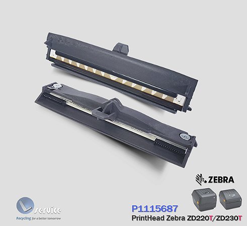 *Cabeça Zebra ZD220/ZD230T (Kit Completo)