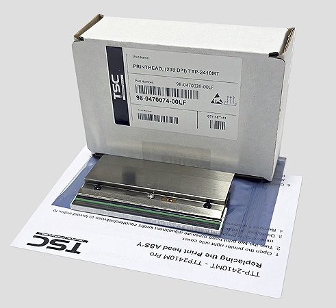 Cabeça Térmica TSC TTP 2410MT, 2410M PRO