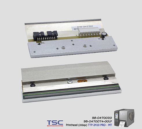 Cabeça Térmica TSC TTP 2410MT, TTP 2410M PRO