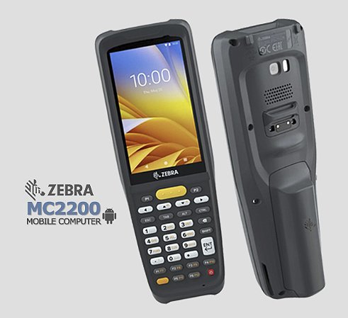 *Coletor de Dados Zebra MC2200 (Bateria Alta capacidade)