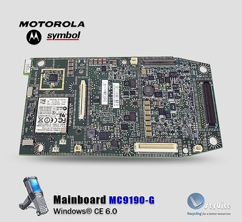 Placa Principal Motorola-Symbol MC9190-G → Windows® CE 6.0