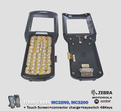 Carcaça Frontal MC32N0 + Touch+connector+Keyswitch (48-Key)