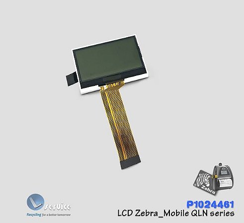 LCD Display Zebra Mobile QLn series