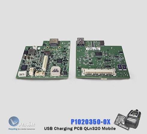 USB charging PCB Zebra QLn320