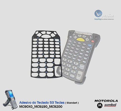 Keypad sticker 53T MC9090/MC9100/MC9200