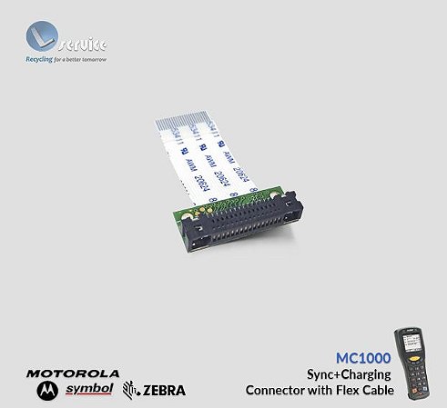 Sync+Conector de Carga com Flex Cable Zebra MC1000