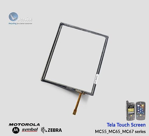 Tela Touch Screen Zebra MC55/MC65/MC67